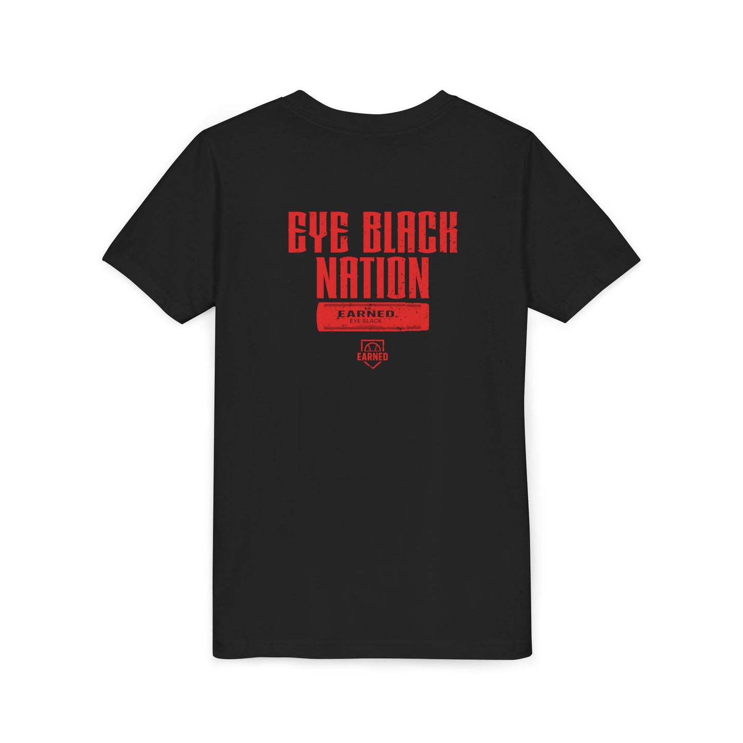 Eye Black Nation Youth Tee - Red Graphic
