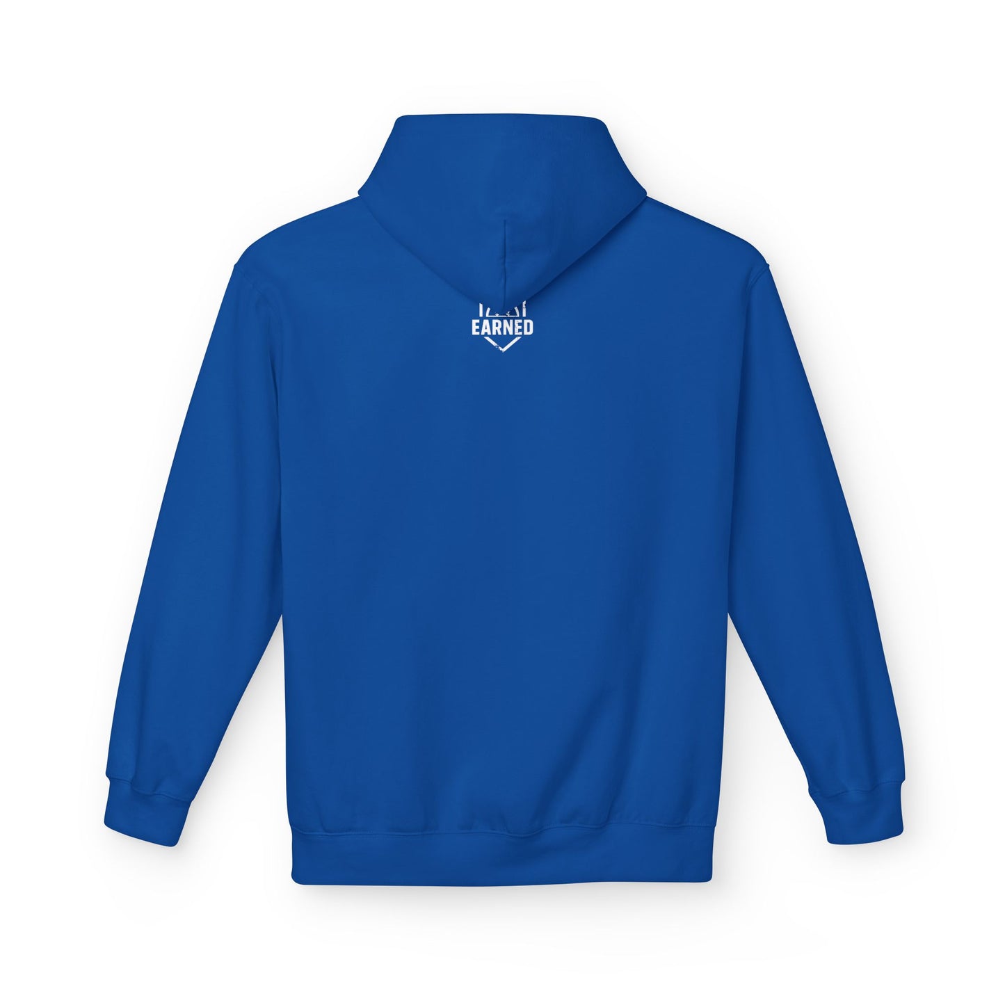 BASEBALL READY Adult Hoodie - White Graphic
