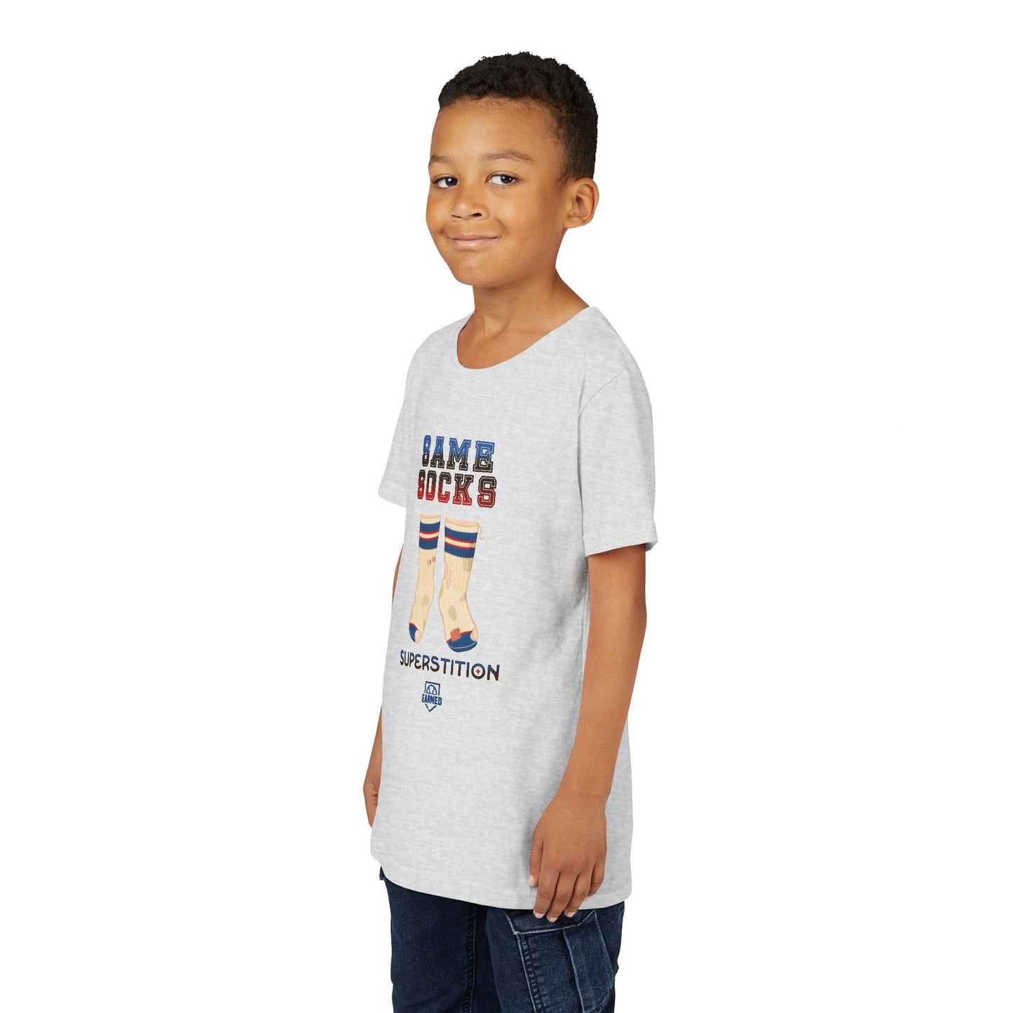 SAME SOCKS Youth Tee - SUPERSTITION Collection