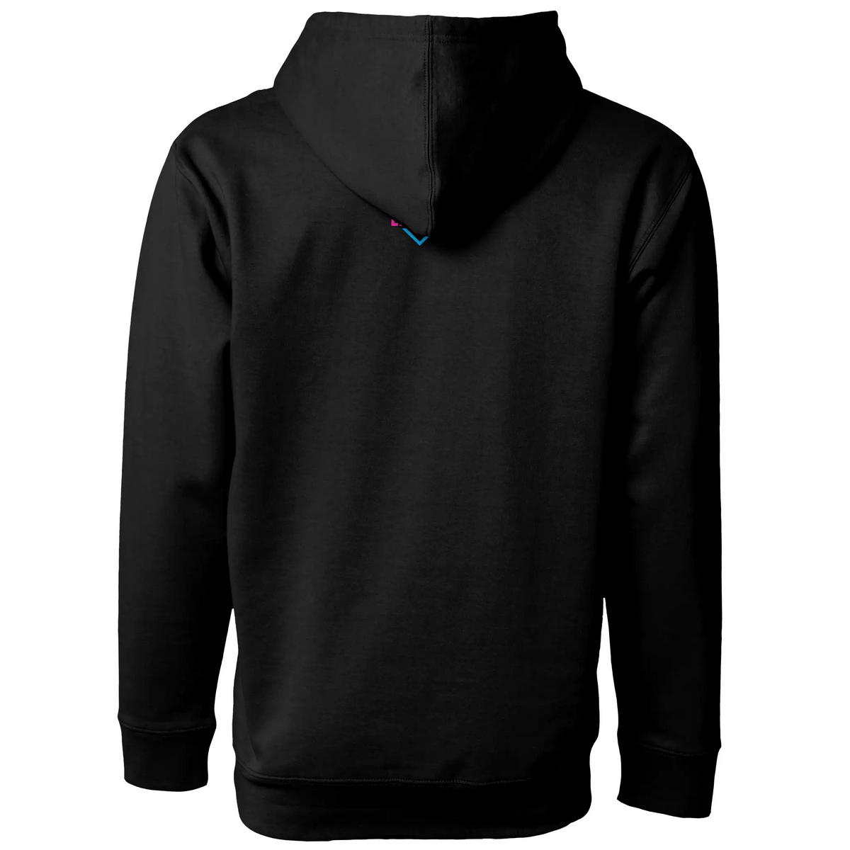 Hustle In My DNA Adult Hoodie - Black, back