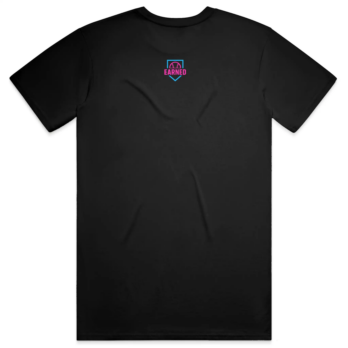 Hustle In My DNA Adult Tee - Black, back