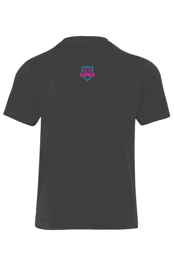 Hustle In My DNA Youth Tee - Black, back